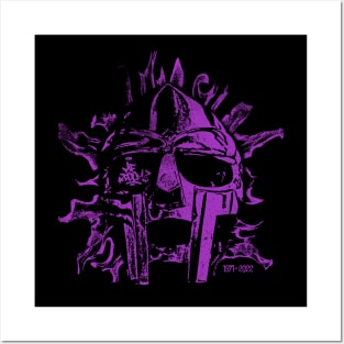 mf doom burn purple Posters and Art